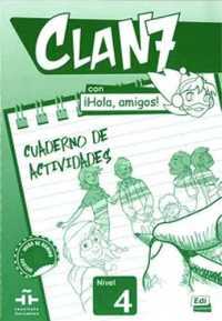 Clan 7 con Hola amigos 4 ćwiczenia - praca zbiorowa