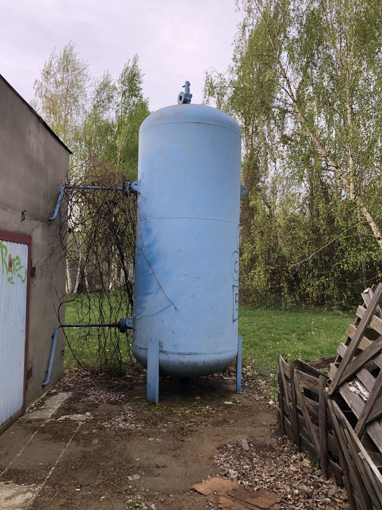 Zbiornik ciśnieniowy 6m3 sprężarka Kaeser