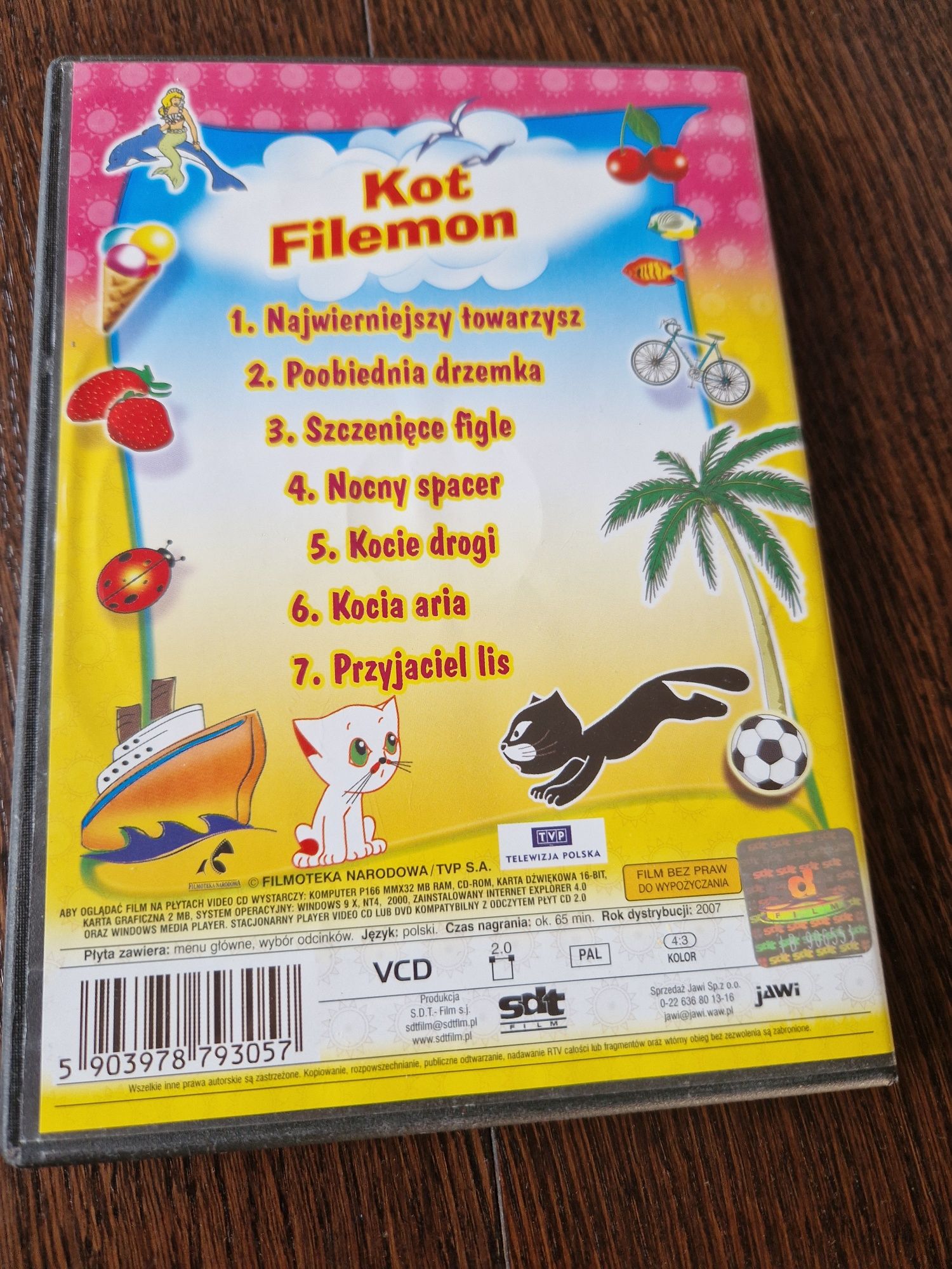 Film VCD Kot Filemon Bajka