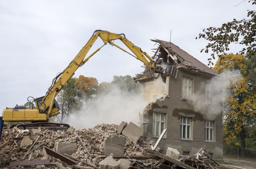 Rozbiórki, Wykopy, usługi koparką