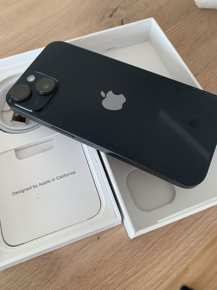 Iphone 14 128 gb czarny stan super