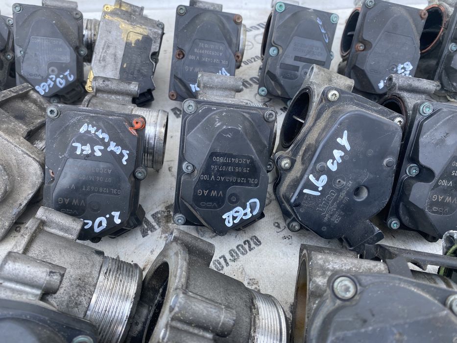 Дросель Дросельна Заслонка Skoda Volkswagen 1.2 1.4 1.6 1.8 1.9 2.0