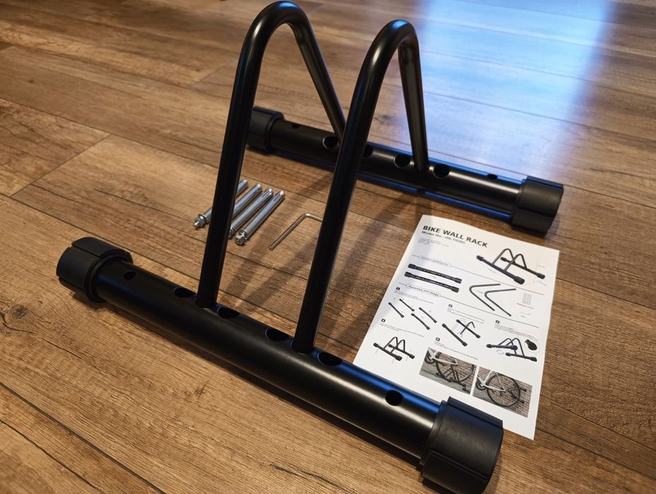 Stojak na rower montowany do ściany do podłogi