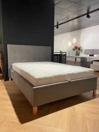 OKAZJA łóżko tapicerowane ze stelażem i materacem w cenie 140x200 NOWE