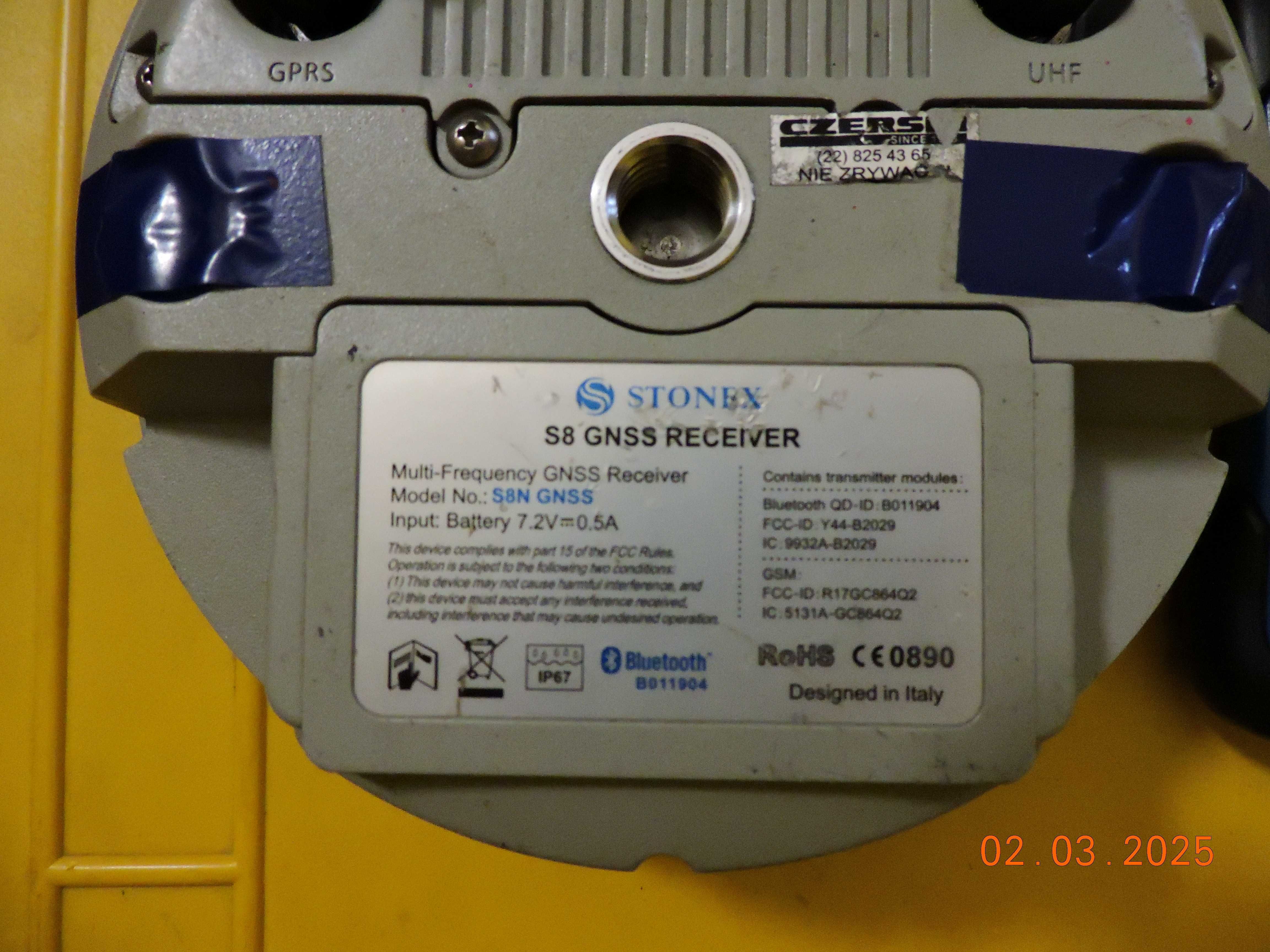 gps  geodezyjny STONEX S8N i kontroler S3