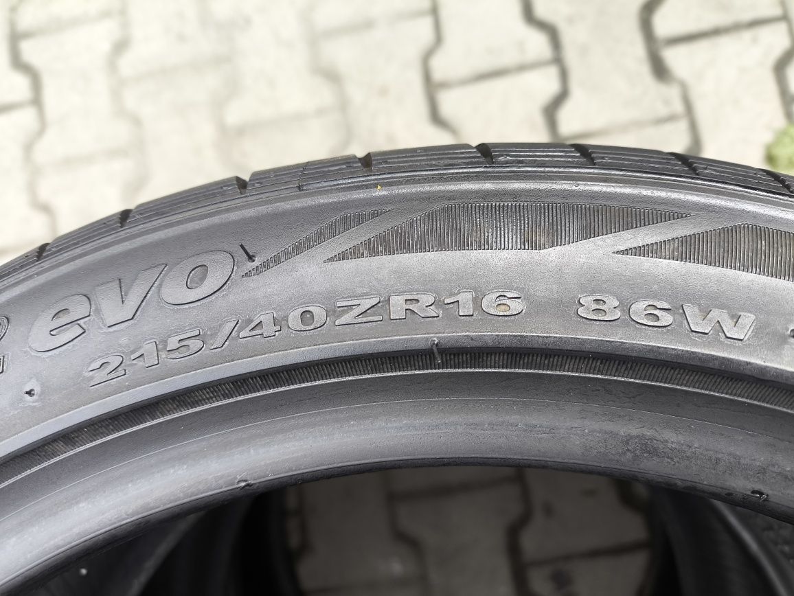 215/40/16 Hankook ventus V12evo 2sztuki