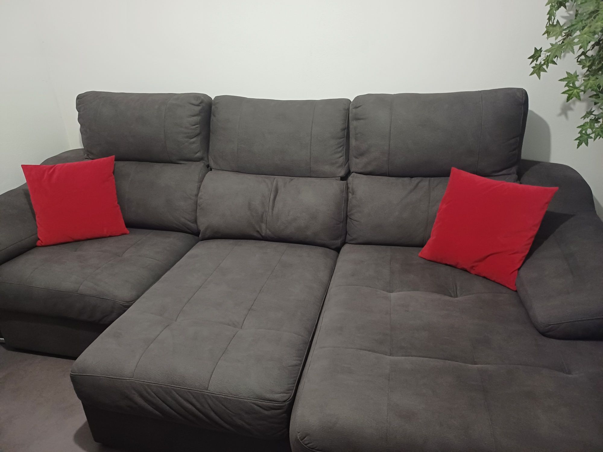 Vendo sofá cinza
