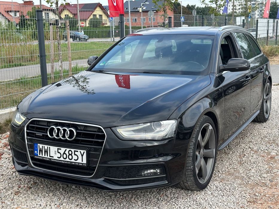 Audi A4 Quattro S-Line – Piękny Stan, Historia Serwisowa