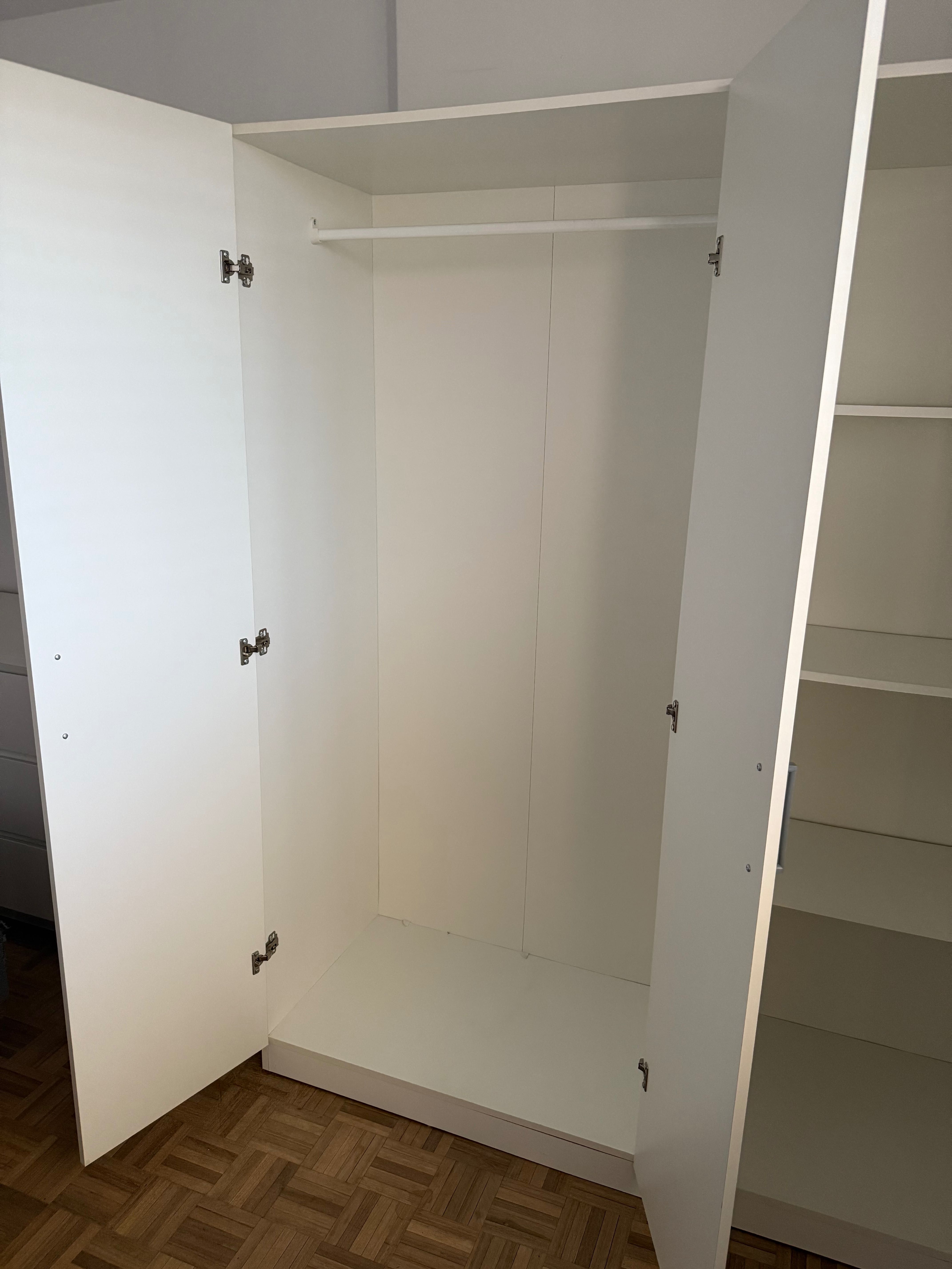 DOMBAS roupeiro branco ikea bom estado