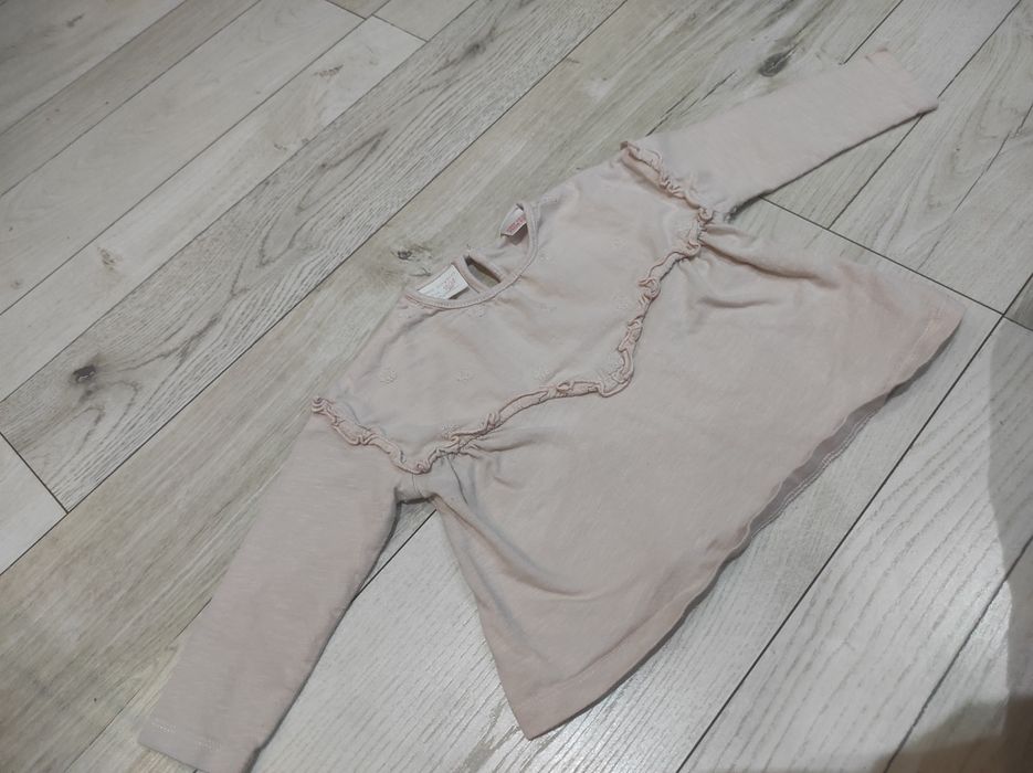 Bluzka dziewczęca długi rękaw Zara