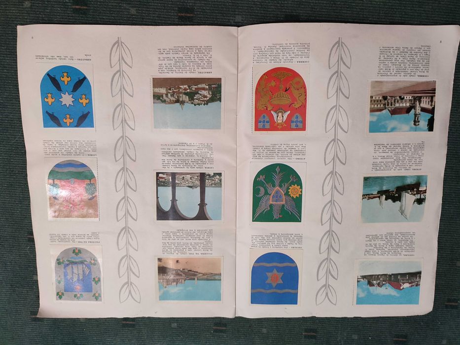 Caderneta Cromos Cidades e Brasões de Portugal - Falta 1 Cromo