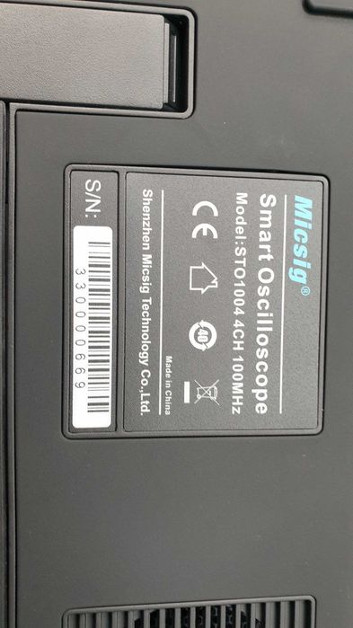Osciloscópio MICSIG STO 1004