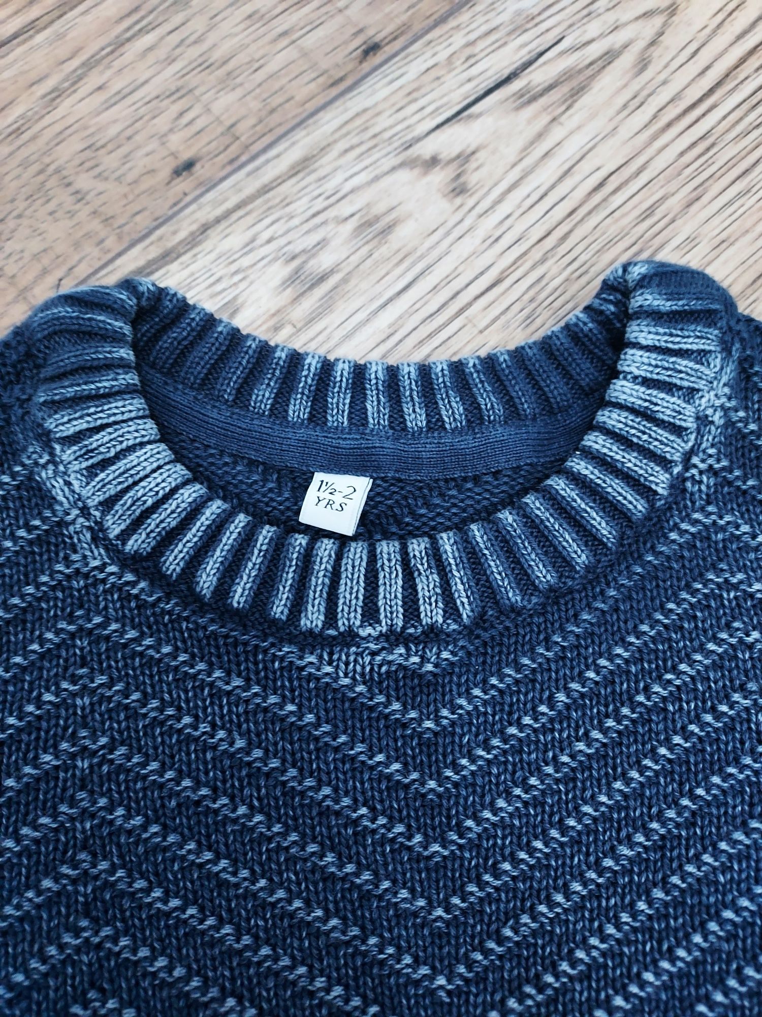 Sweter M&S granatowy