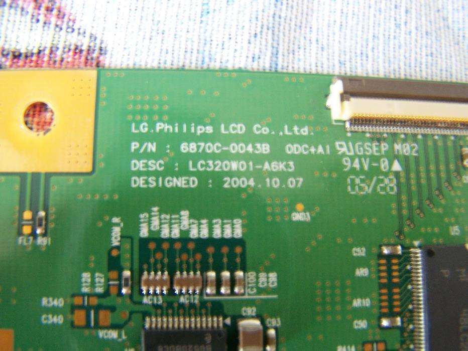 Placa T-Con PHILIPS LC320W01SL06