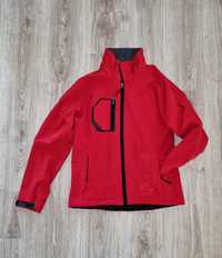 Damska kurtka softshell czerwona