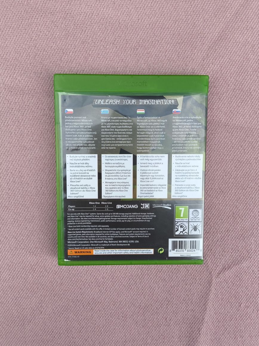 Minecraft Xbox one