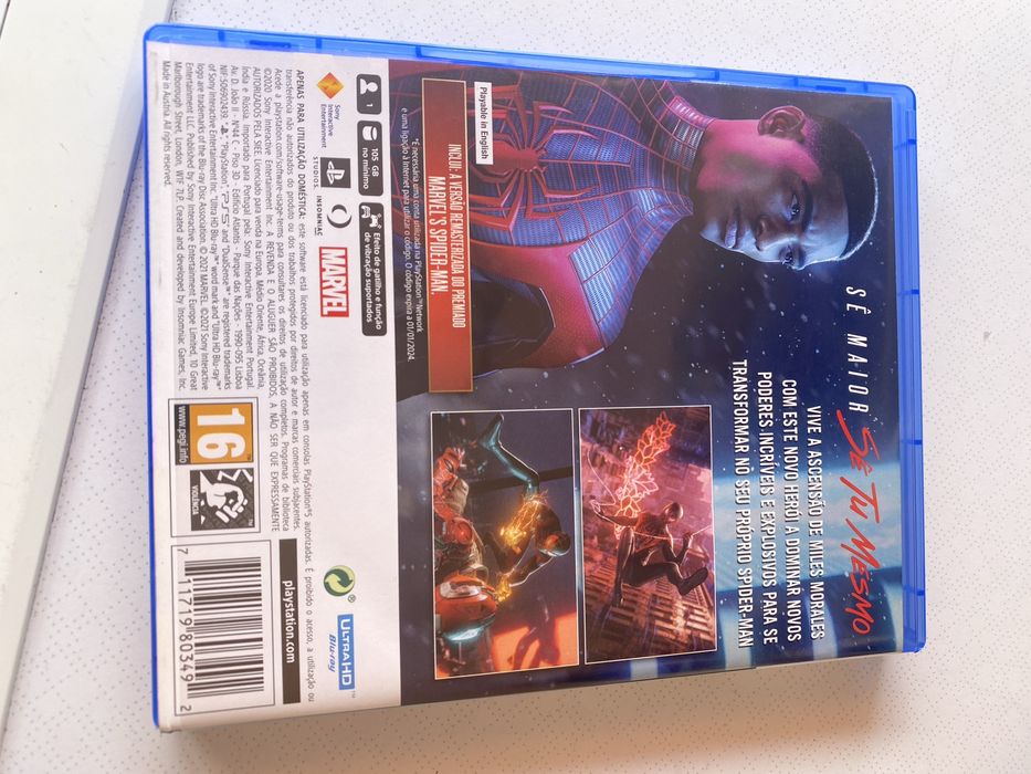 Spider Man Miles Morales ps5