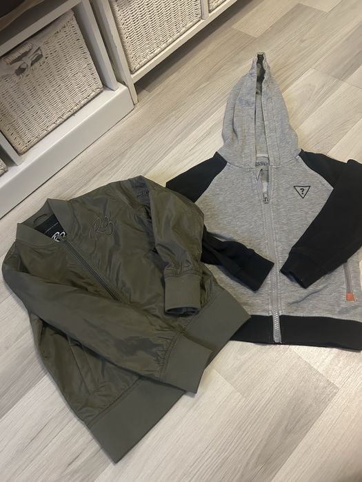 Kurtka bomberka i bluza Guess