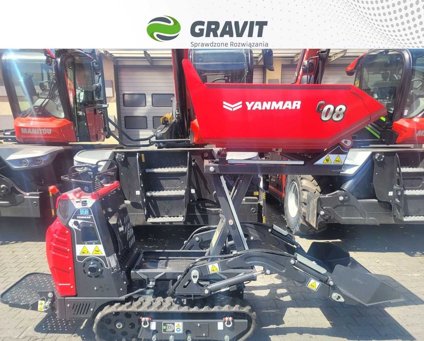Wozidło samozaładowcze Yanmar C08 od Autoryzowanego Dealera - GRAVIT