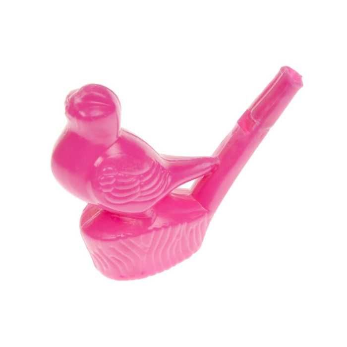 Gwizdek ptaszek mix kolorów 4 sztuki