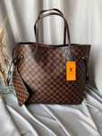 Torba damska shopper tote Neverfull Brown duza damska torebka