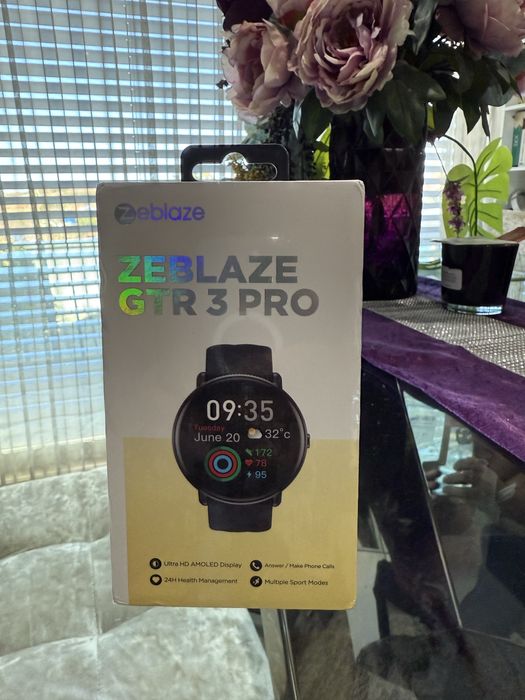 NOVO/selado SmartWatch Zeblaze GTR3 Pro