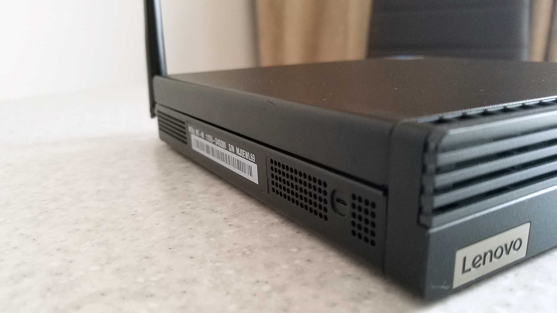 Неттоп Lenovo ThinkCentre M70q, G6400T/8GB DDR4/128GB SSD/Wi-Fi+BT