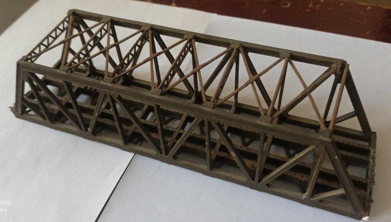 Двухпутный железнодорожный мост (ATLAS) N Scale