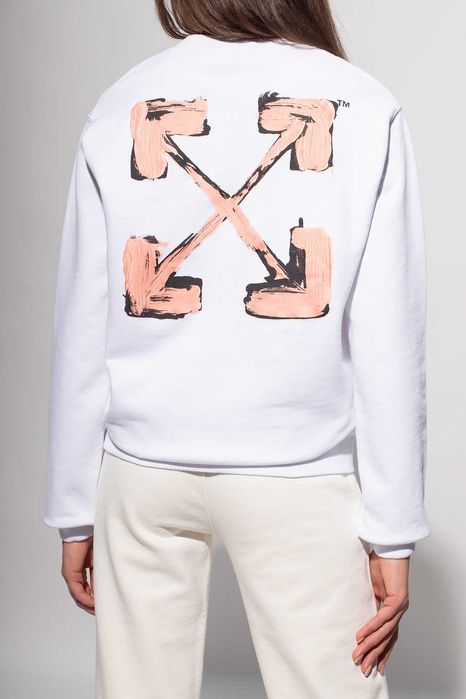 Off-white bluza biala rozowa XXS XS S oryginalna damska vitkac