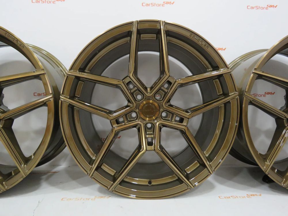 Jantes Concaver CVR5 20 x 8.5 et 30 + 10 et 39 5x112 Brushed Bronze