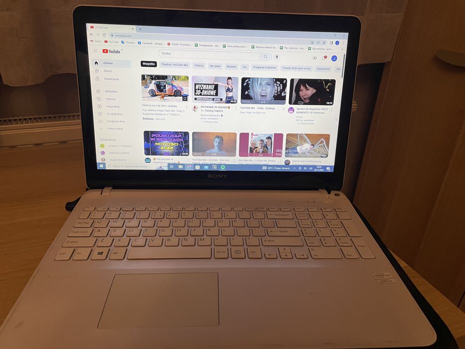 Sony vaio laptop dotykowy ekran 15 calowy