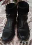 Buty zimowe, botki skóra 38