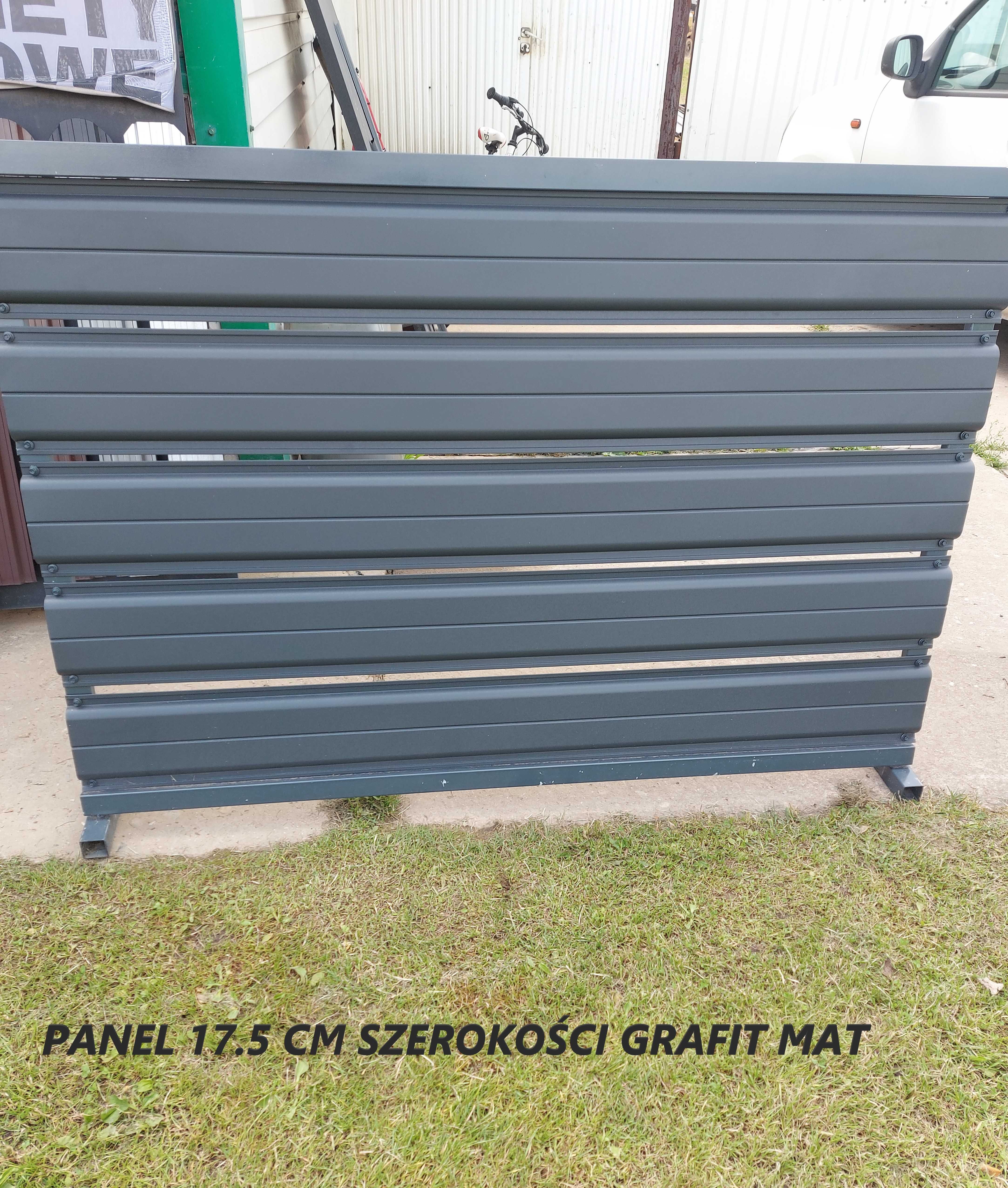 Panel Ogrodzeniowy Metalowy 17.5cm Sztachetki Producent /Transport