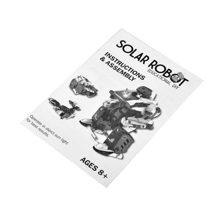 Конструктор робот на солнечных батареях Solar Robot 3 В 1