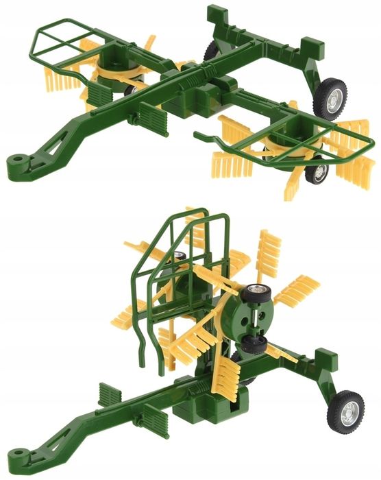 Traktor Zdalnie Sterowany Ciągnik Rc Z Zgrabiarką + Akumulator