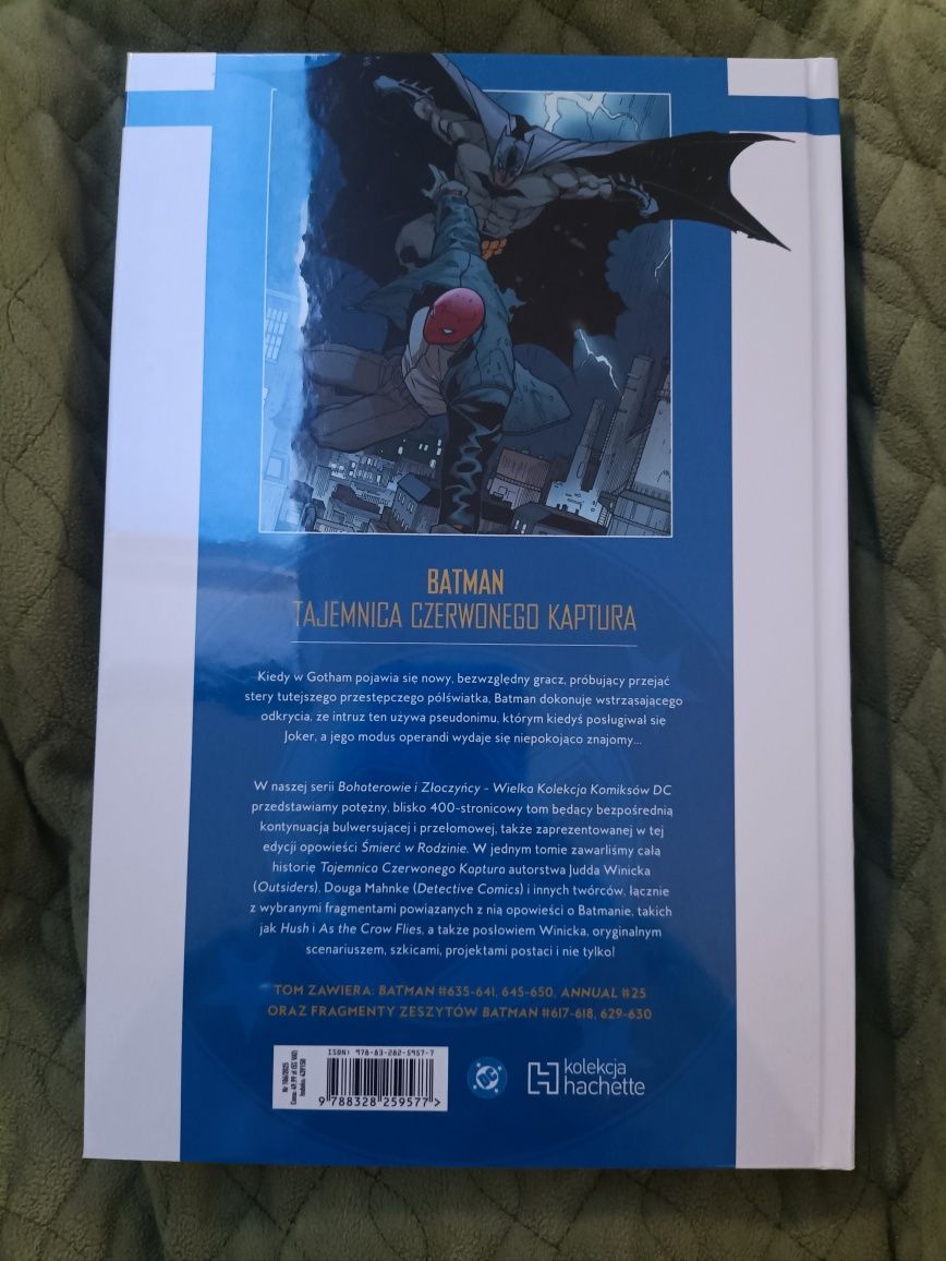 Batman Tajemnica czerwonego kaptura 106 komiks, Red Hood BiZ Hachette