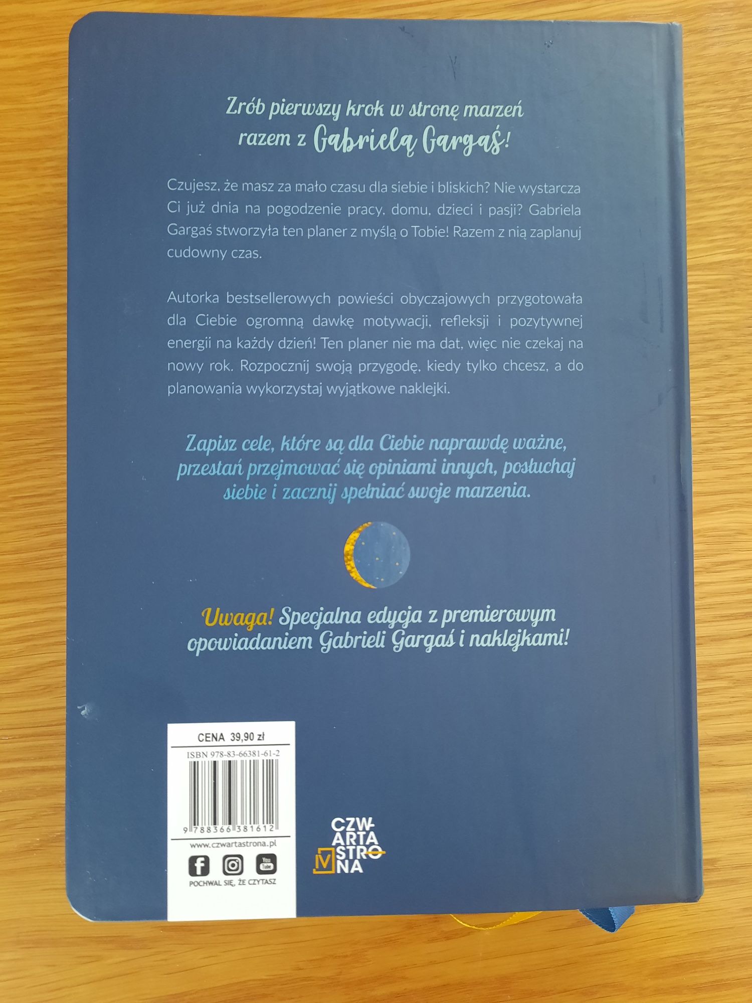 Planner unikalny z marzen, nowy