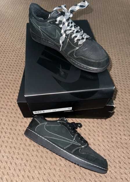 Jordan 1 Retro Low OG SP Travis Scott Black Phantom