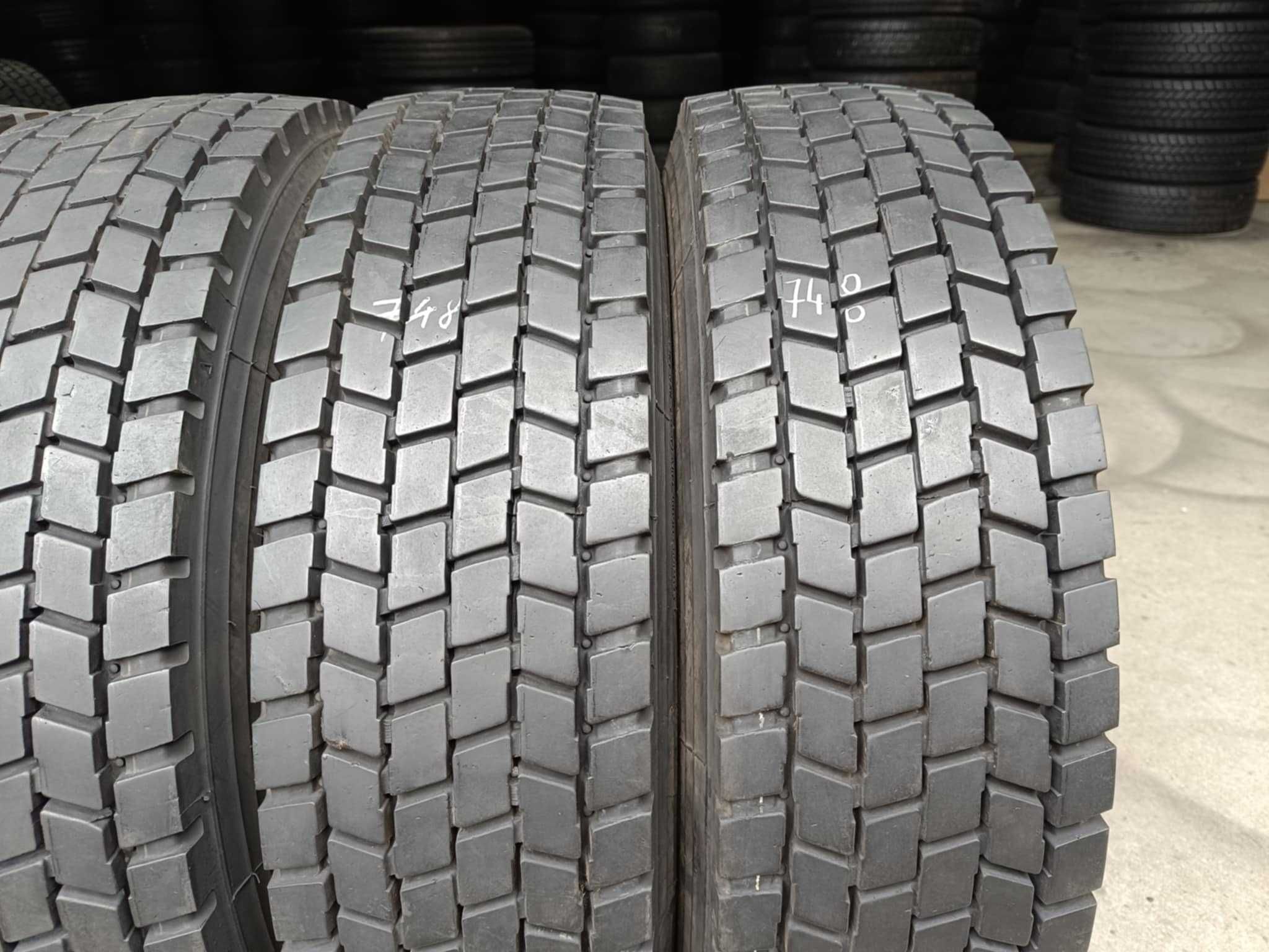 Opony całoroczne 2x 205/75r17,5 Hankook DH05 NAPĘDOWE 124/122m 748