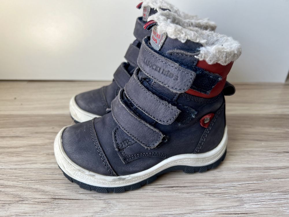 Buty zimowe kozaki Lasocki kids rozmiar 22