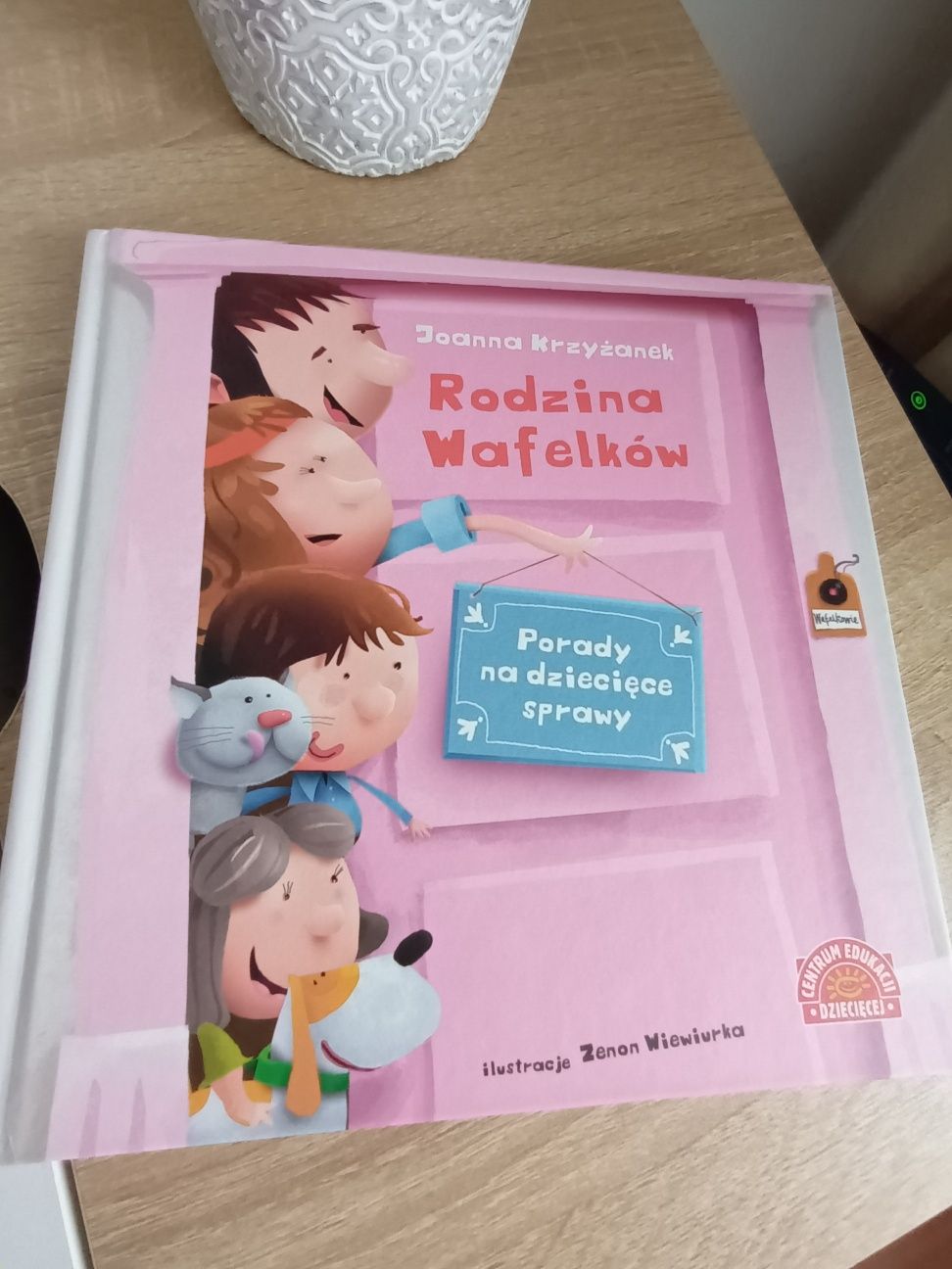 Nowa książka Rodzina Wafelków Joanna Krzyżanek