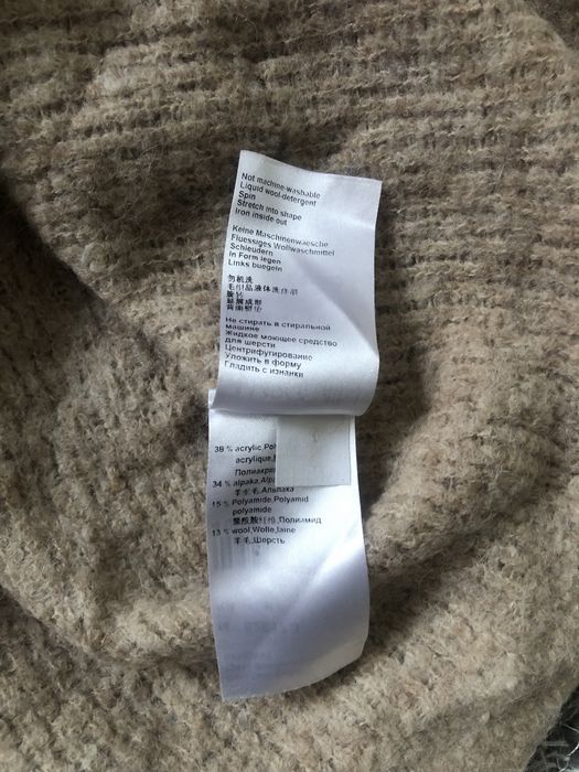 Sweter alpaka wełna Marc Cain