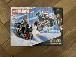 LEGO 76260 Marvel Super Heroes Motocykle Kapitana Ameryki i Cz. Wdowy