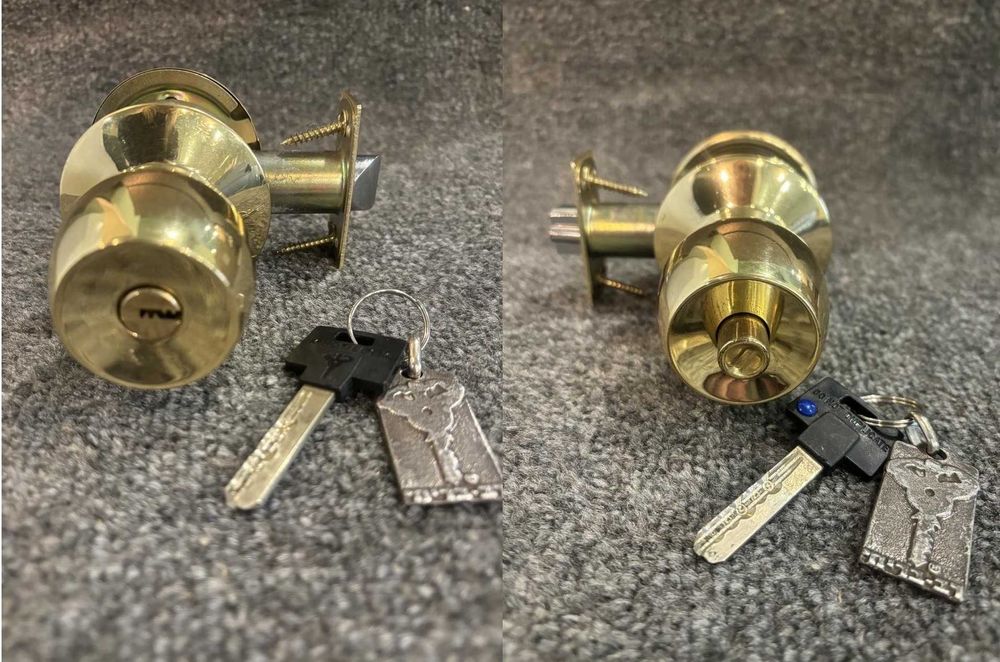 Ручка-засувка кнобсет Yale3 дверна замок/циліндр Mul-T-Lock Classic