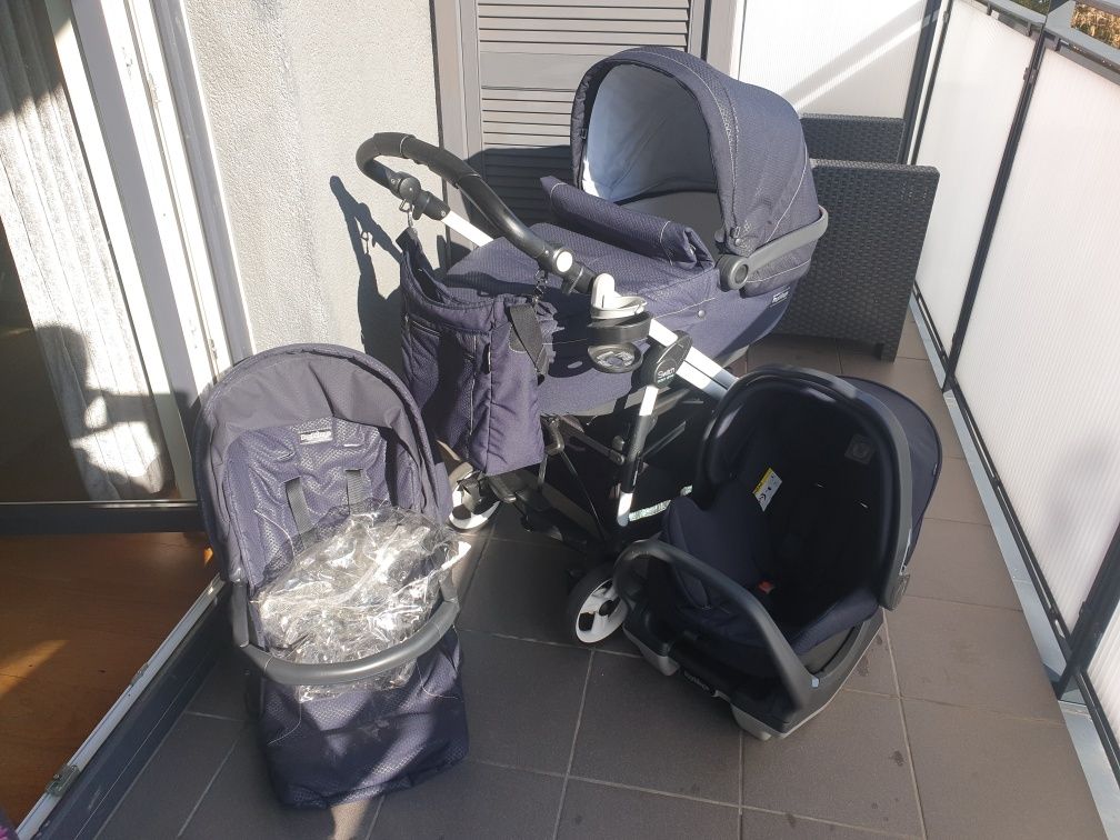 Wózek dziecięcy 3w1 Peg Perego Book S Pop Up Switch Easy Drive