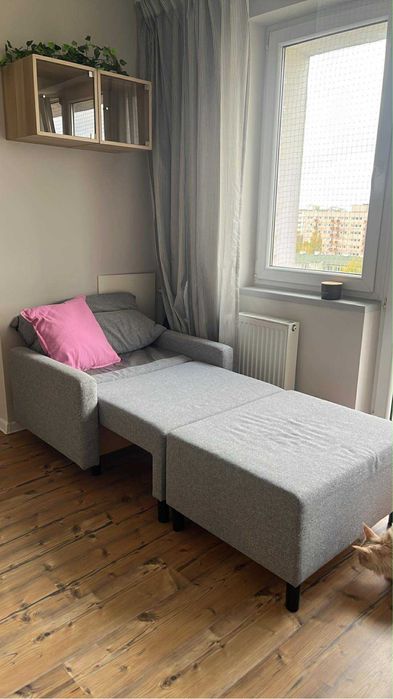 Sofa i fotel rozkładane