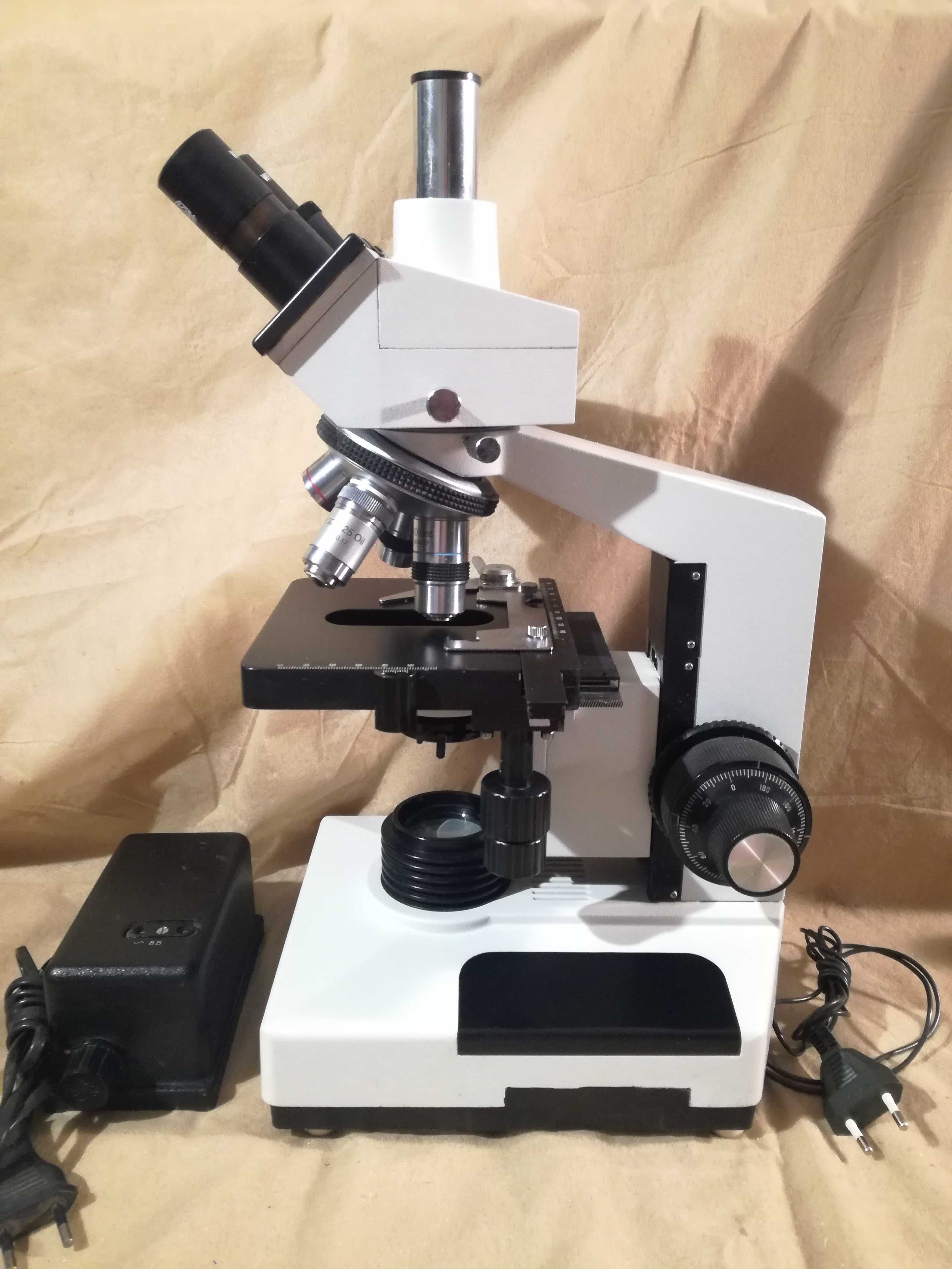 Mikroskop biolog. Trinokular A.Kruss MBL-2100 trino foto pzo Biolar