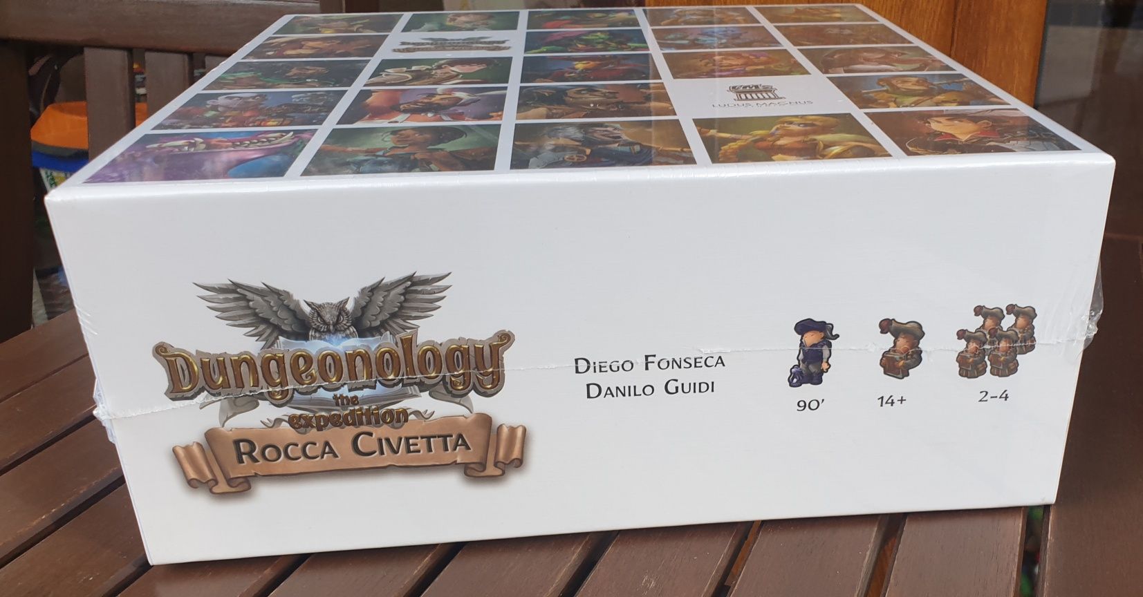 Dungeonology rocca civetta EN  stretch goals. KS+ mousepad, nowe folia