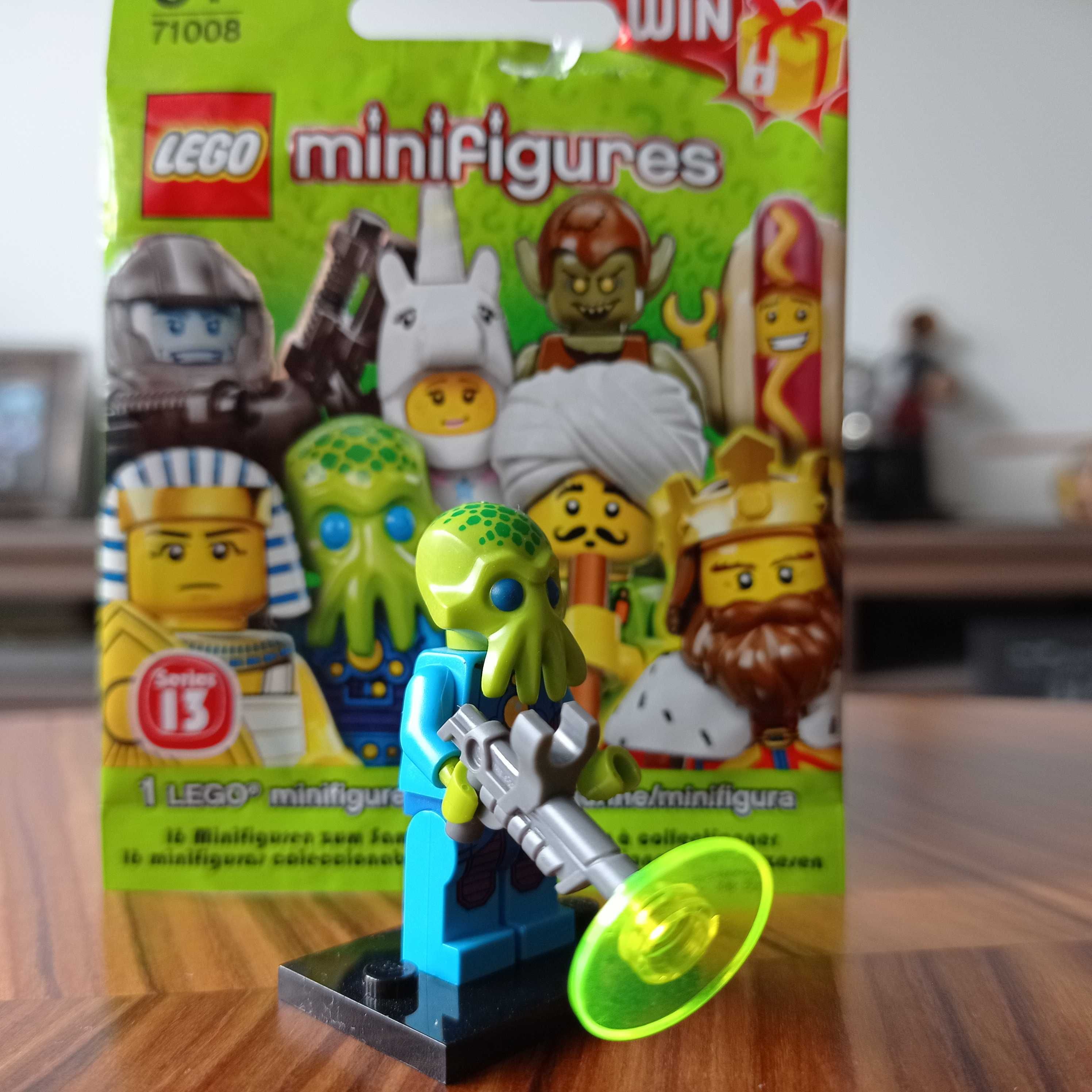 LEGO Kosmita Alien Obcy Space figurka ludzik minifigures figurka
