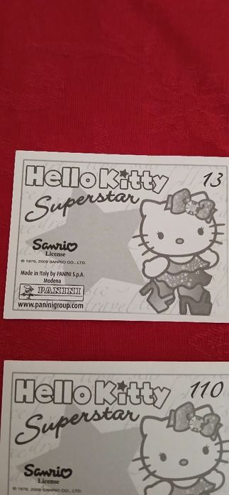 Cromos Hello Kitty da Panini